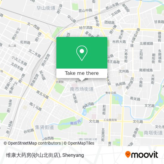 维康大药房(砂山北街店) map