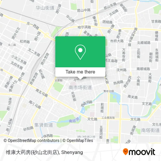 维康大药房(砂山北街店) map