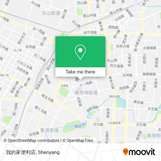 我的家便利店 map