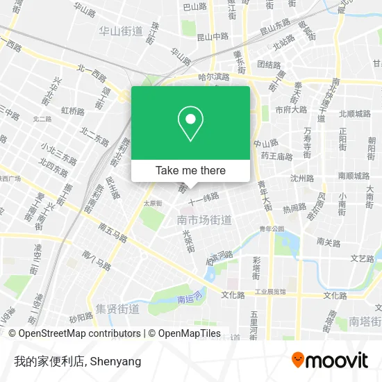我的家便利店 map