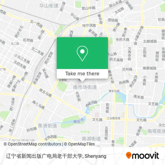 辽宁省新闻出版广电局老干部大学 map