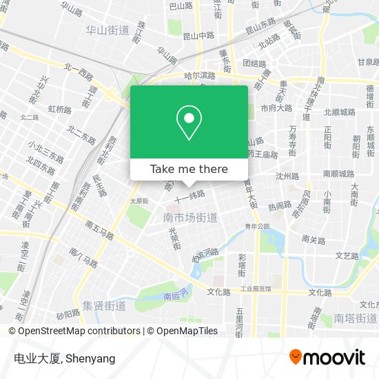 电业大厦 map