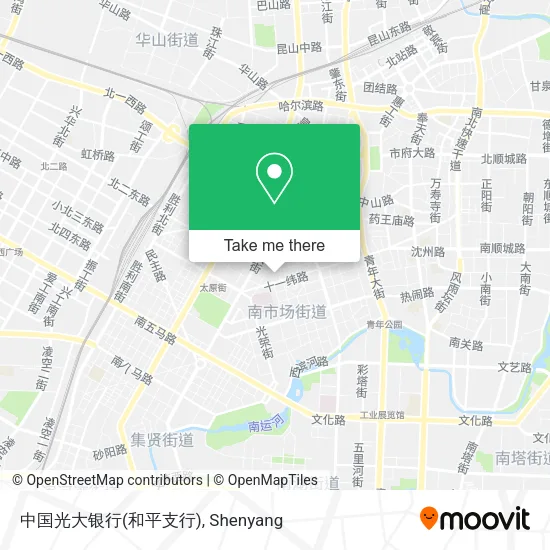 中国光大银行(和平支行) map