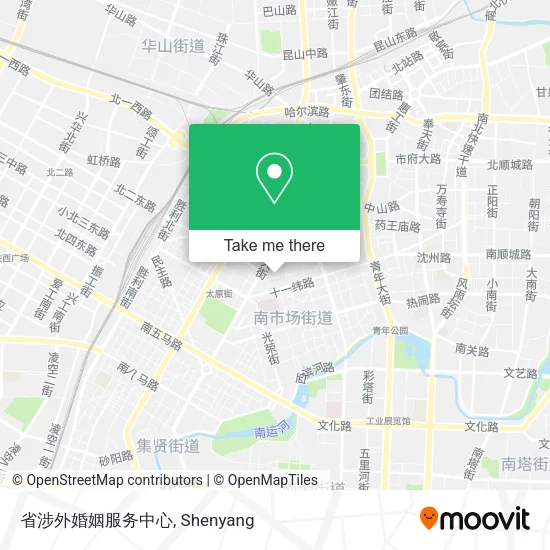 省涉外婚姻服务中心 map