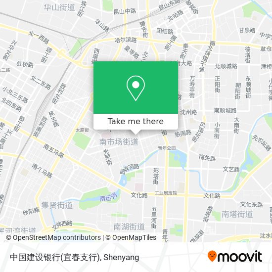 中国建设银行(宜春支行) map