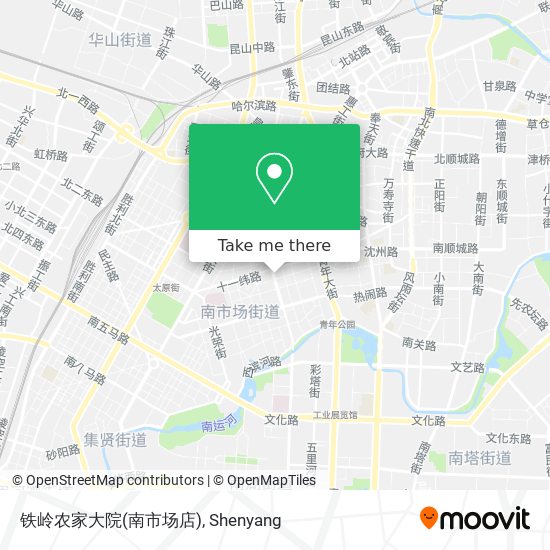 铁岭农家大院(南市场店) map