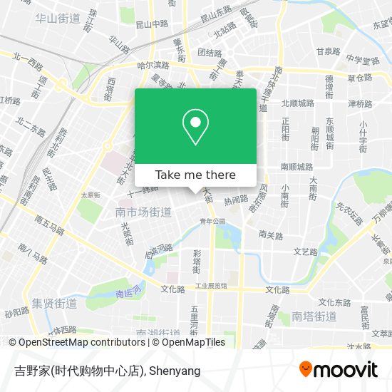 吉野家(时代购物中心店) map