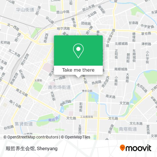 顺哲养生会馆 map