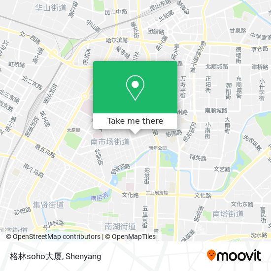 格林soho大厦 map