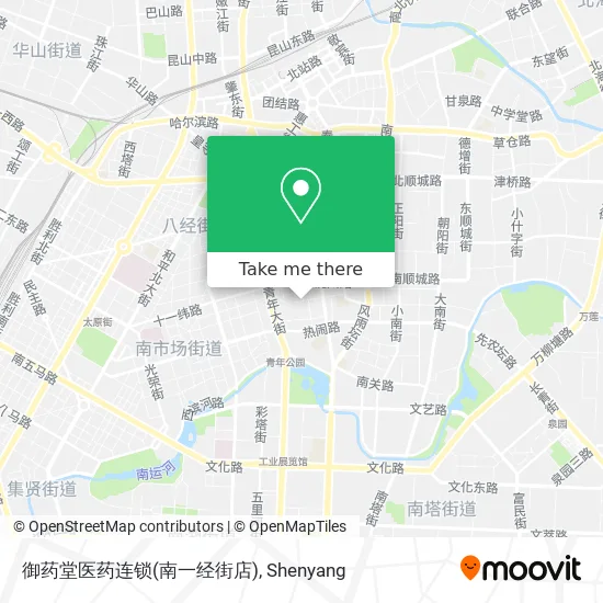 御药堂医药连锁(南一经街店) map