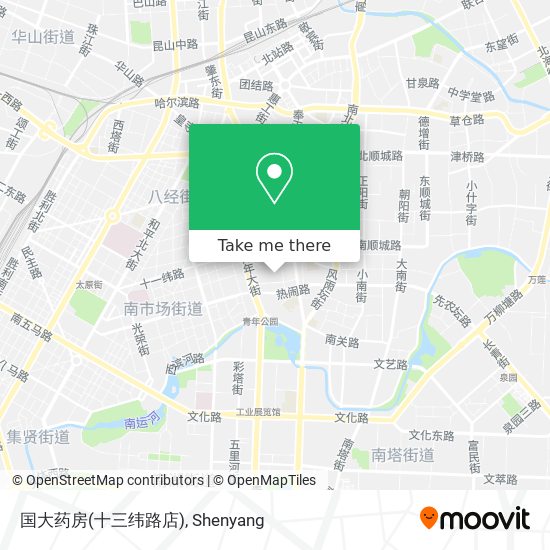 国大药房(十三纬路店) map
