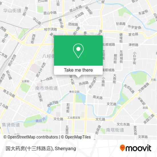国大药房(十三纬路店) map