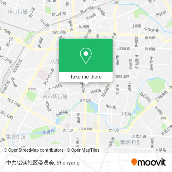 中共铝镁社区委员会 map
