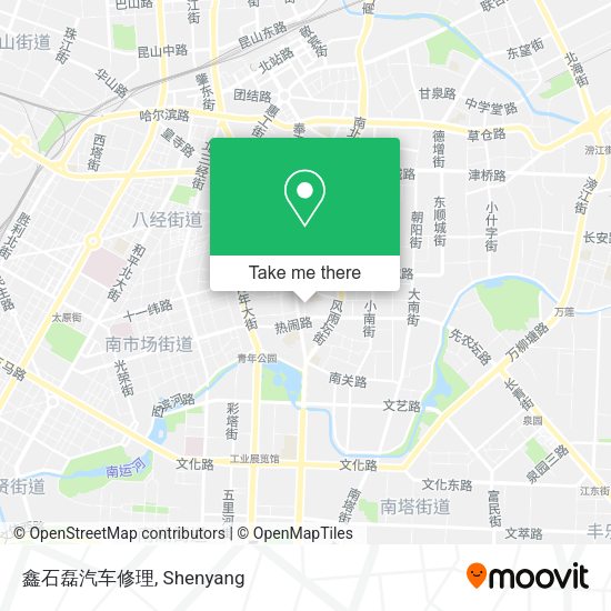鑫石磊汽车修理 map