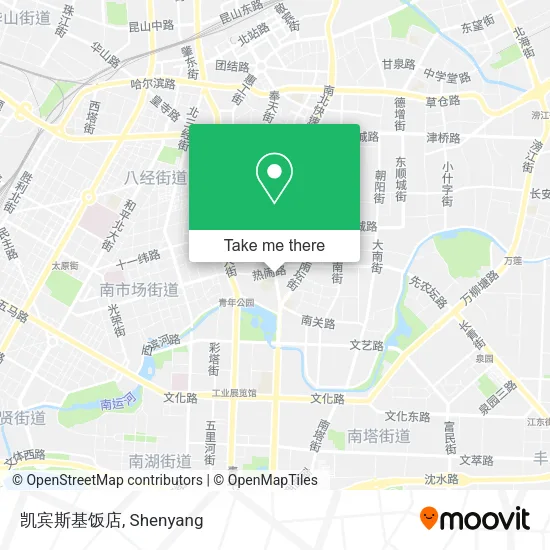 凯宾斯基饭店 map