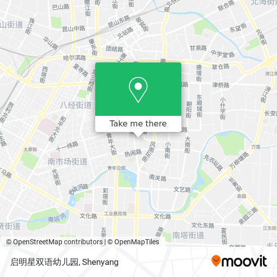 启明星双语幼儿园 map