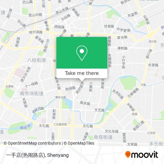 一手店(热闹路店) map