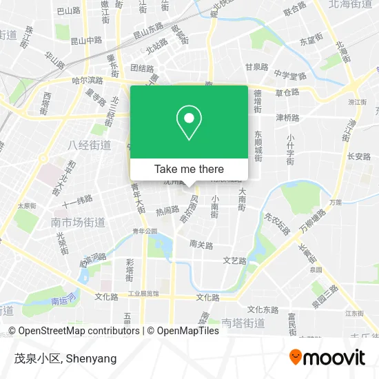 茂泉小区 map