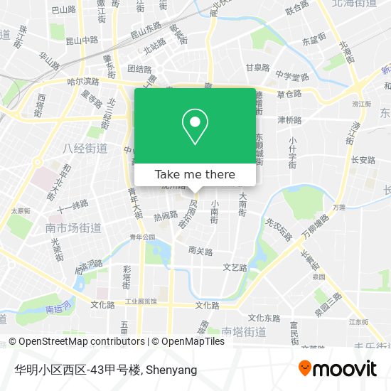 华明小区西区-43甲号楼 map