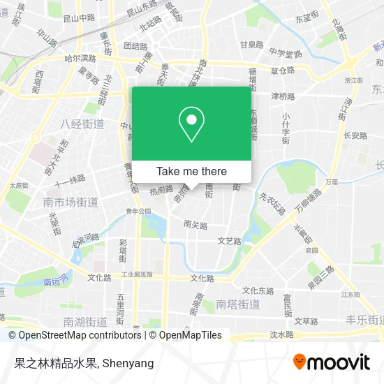 果之林精品水果 map