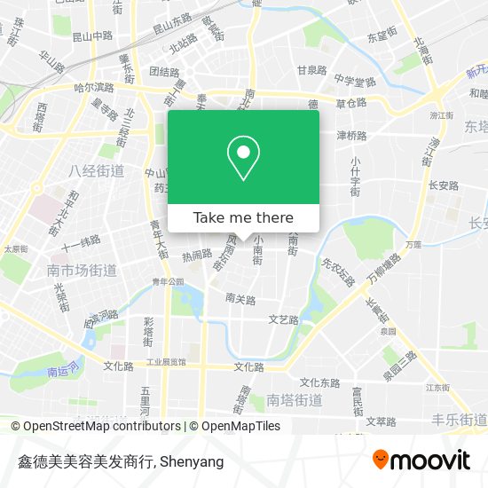 鑫德美美容美发商行 map