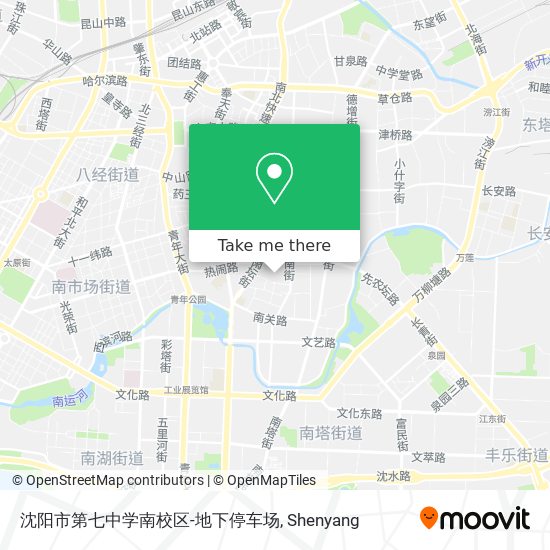 沈阳市第七中学南校区-地下停车场 map