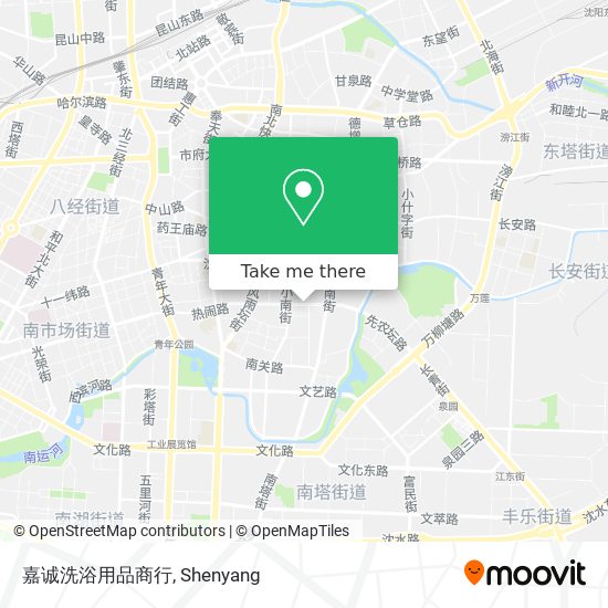 嘉诚洗浴用品商行 map