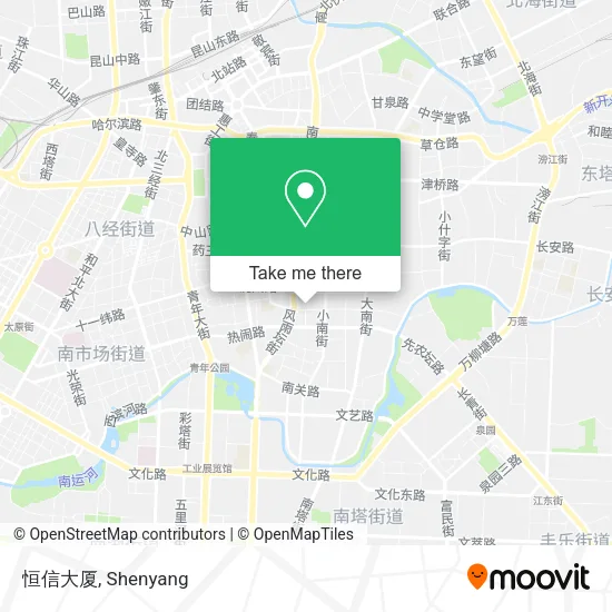 恒信大厦 map