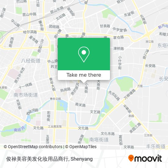 俊禄美容美发化妆用品商行 map