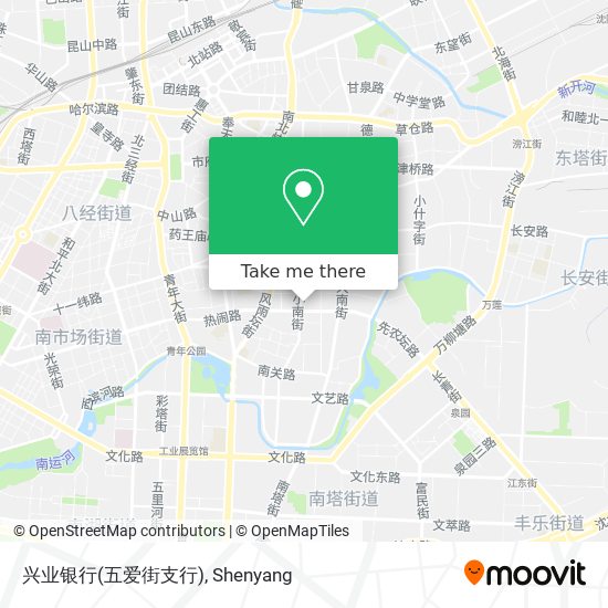 兴业银行(五爱街支行) map