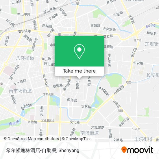 希尔顿逸林酒店-自助餐 map