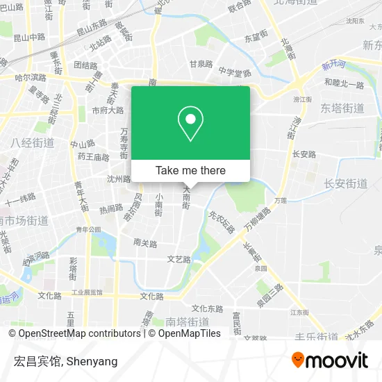 宏昌宾馆 map