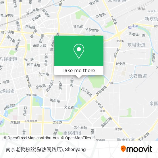 南京老鸭粉丝汤(热闹路店) map