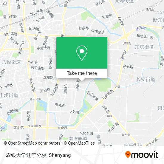 农银大学辽宁分校 map