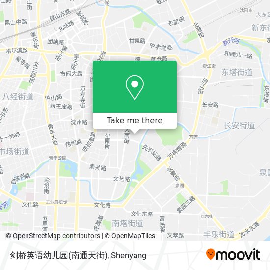 剑桥英语幼儿园(南通天街) map