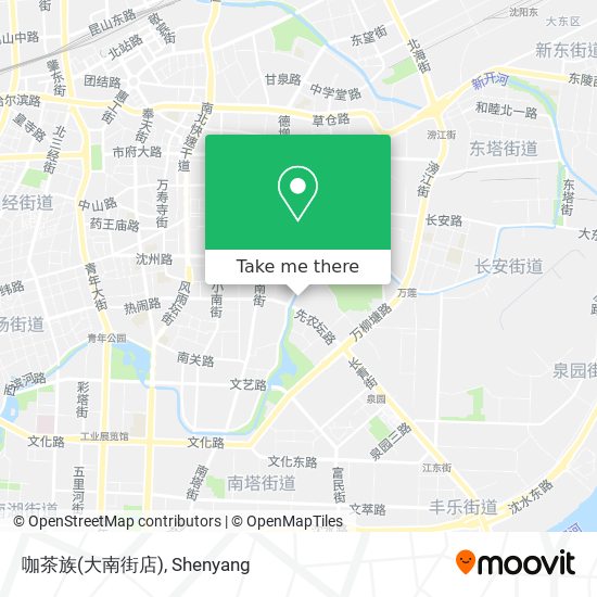 咖茶族(大南街店) map