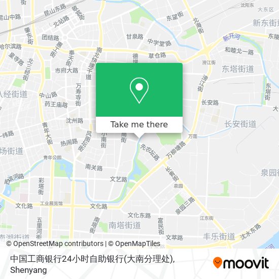 中国工商银行24小时自助银行(大南分理处) map