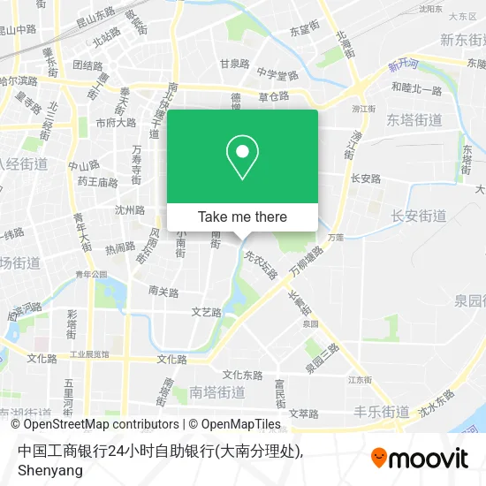 中国工商银行24小时自助银行(大南分理处) map
