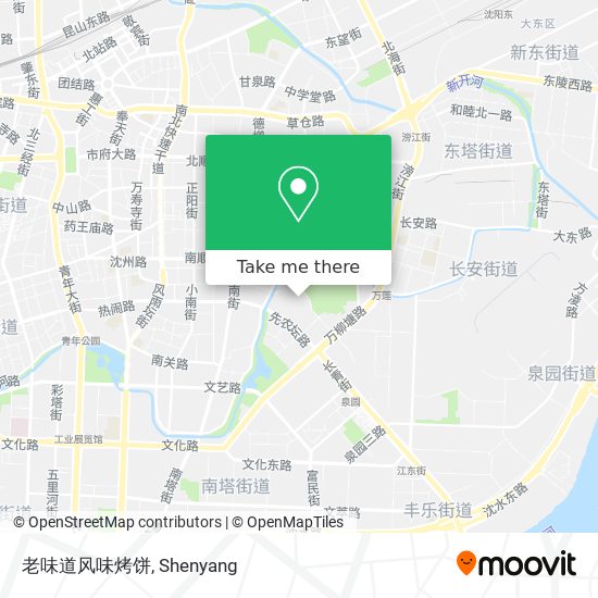 老味道风味烤饼 map