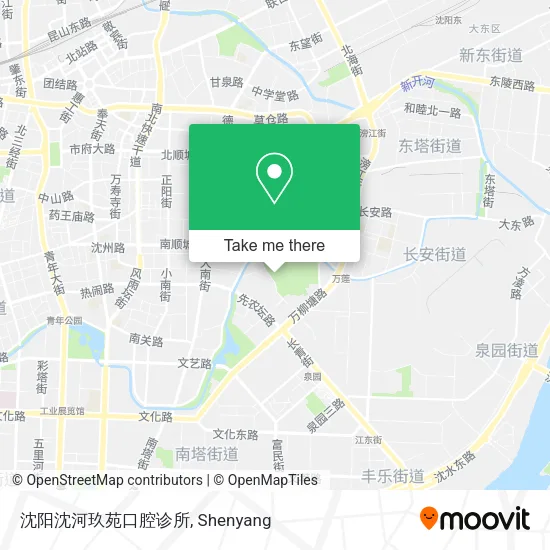 沈阳沈河玖苑口腔诊所 map