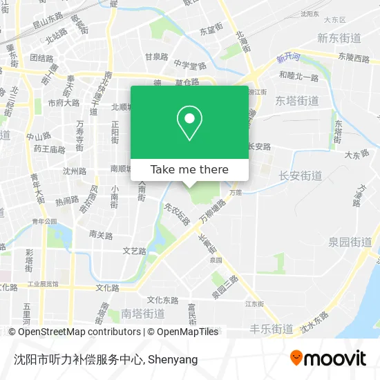沈阳市听力补偿服务中心 map