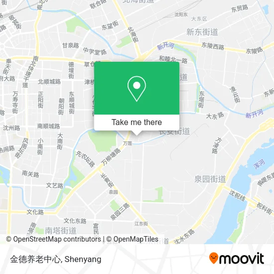 金德养老中心 map