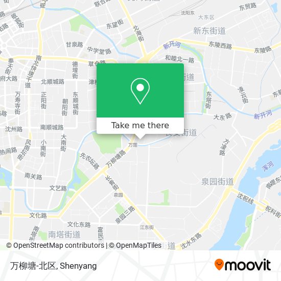 万柳塘-北区 map