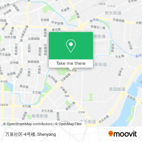 万泉社区-4号楼 map