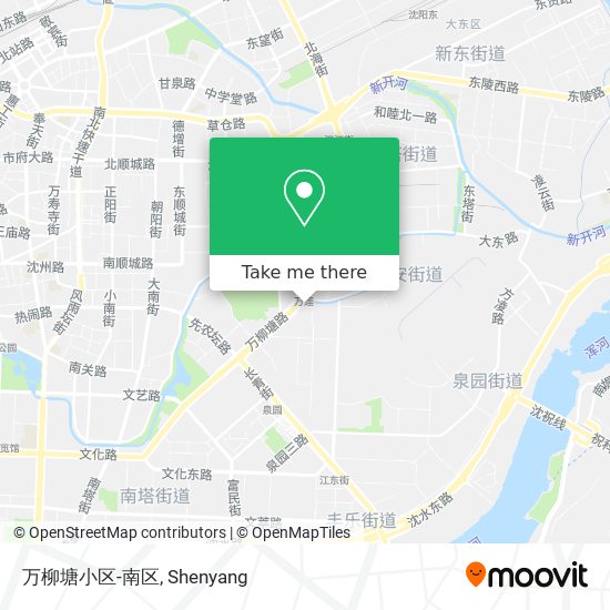 万柳塘小区-南区 map