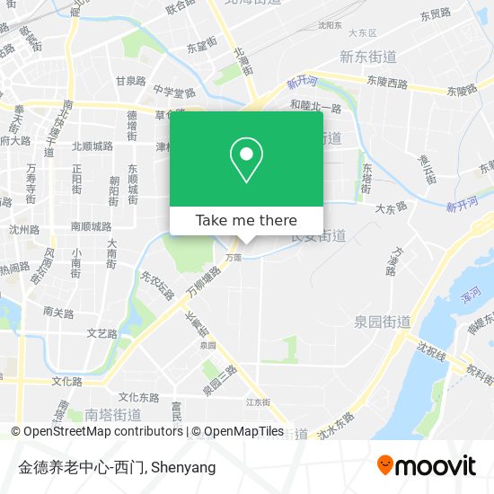 金德养老中心-西门 map