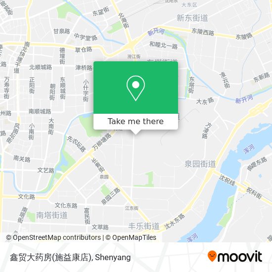鑫贸大药房(施益康店) map