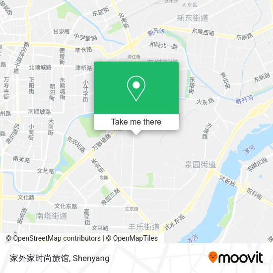 家外家时尚旅馆 map