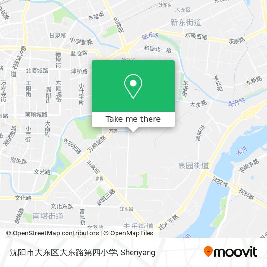 沈阳市大东区大东路第四小学 map