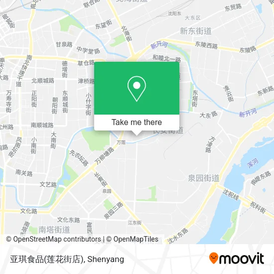亚琪食品(莲花街店) map